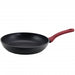 Gibson Home Marengo 10 Inch Aluminum Non Stick Frying Pan, Red/Grey - Home Traders Sources