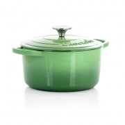 Crock-Pot Artisan 2 Piece 3 Quarts Enameled Cast Iron Dutch Oven in Pistachio Green - Home Traders Sources