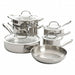 Kenmore Elite Devon 10 Piece Heavy Gauge Stainless Steel Cookware Set - Home Traders Sources