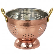 Gibson Home Rembrant 5.7 Inch Stainless Steel Mini Colander in Copper - Home Traders Sources