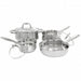 Gibson Home Landon 7-Piece Stainless Steel Cookware Set - Home Traders Sources