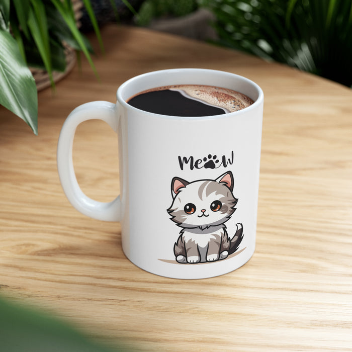 Cat Ceramic Mug 11oz