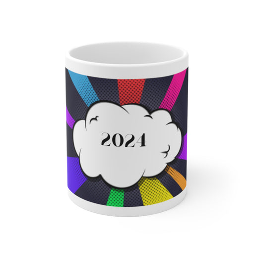 Yearly Theme Ceramic Mug (2024) 11oz - Home Traders Sources