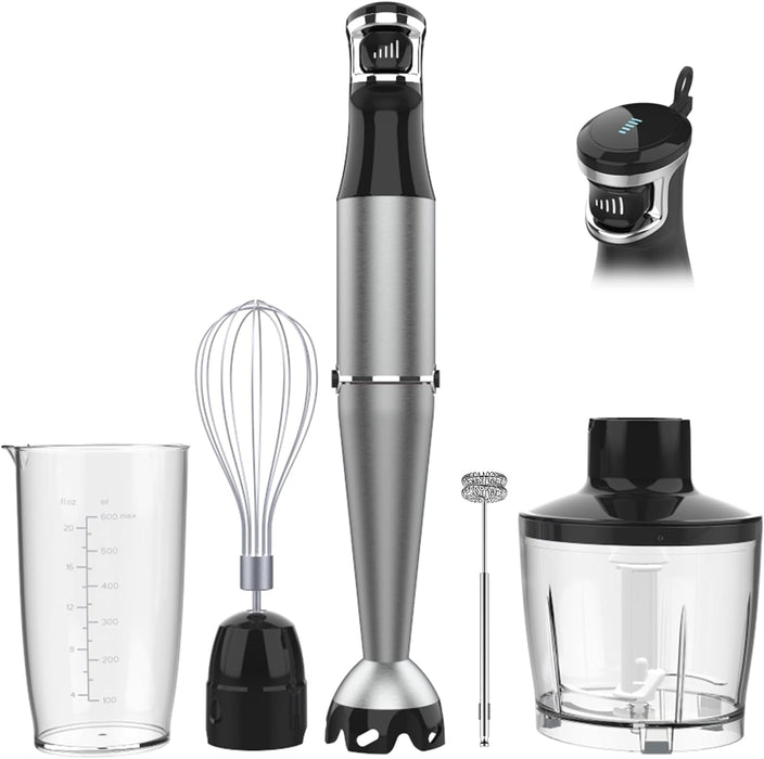 Immersion Blender Handheld Corded Hand Blender 1100W