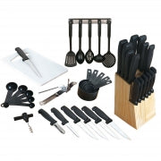 Gibson Home Total Kitchen 41-Piece Cutlery Combo Set - Home Traders Sources