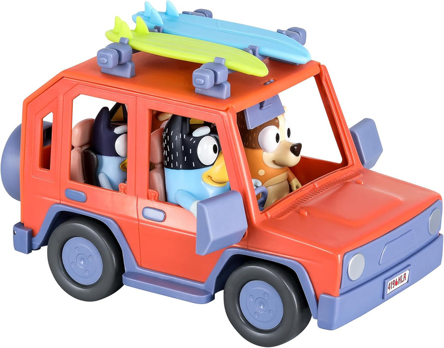 Bluey Heeler Family 4WD Vehicle and 4 Figure Pack