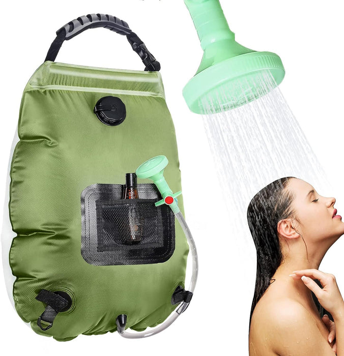 Solar Portable Shower Bag, 5 Gal/20L