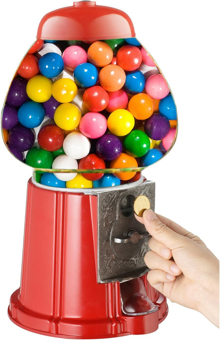 Vintage Gumball Machine - 11-Inch Retro-Style