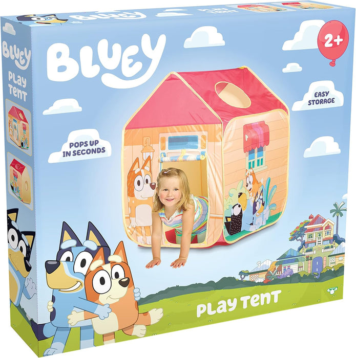 Bluey - Pop 'N' Fun Play Tent - Pops Up in Seconds and Easy Storage, Multicolor