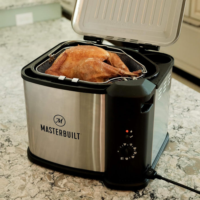 Masterbuilt® 3-in-1 10 Liter XL Electric Fryer, Boiler and Steamer Combination