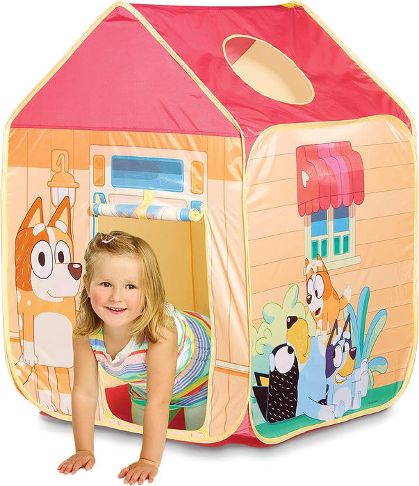 Bluey - Pop 'N' Fun Play Tent - Pops Up in Seconds and Easy Storage, Multicolor