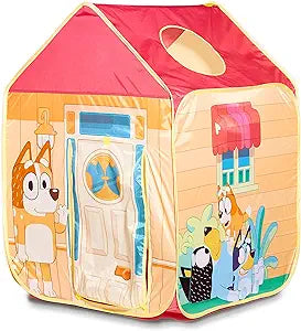 Bluey - Pop 'N' Fun Play Tent - Pops Up in Seconds and Easy Storage, Multicolor