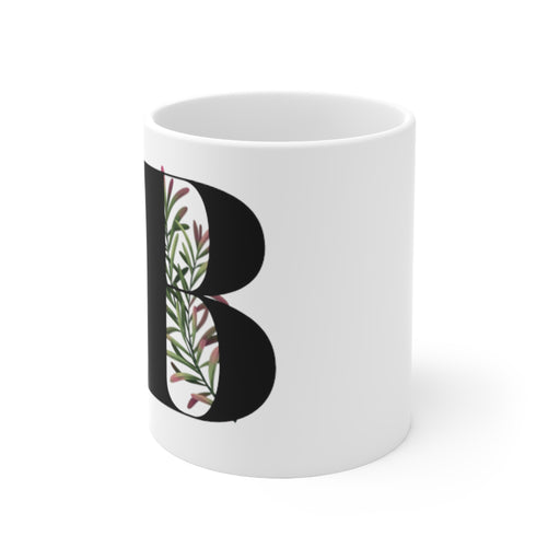 Alphabet Theme Ceramic Mug (B) 11oz - Home Traders Sources