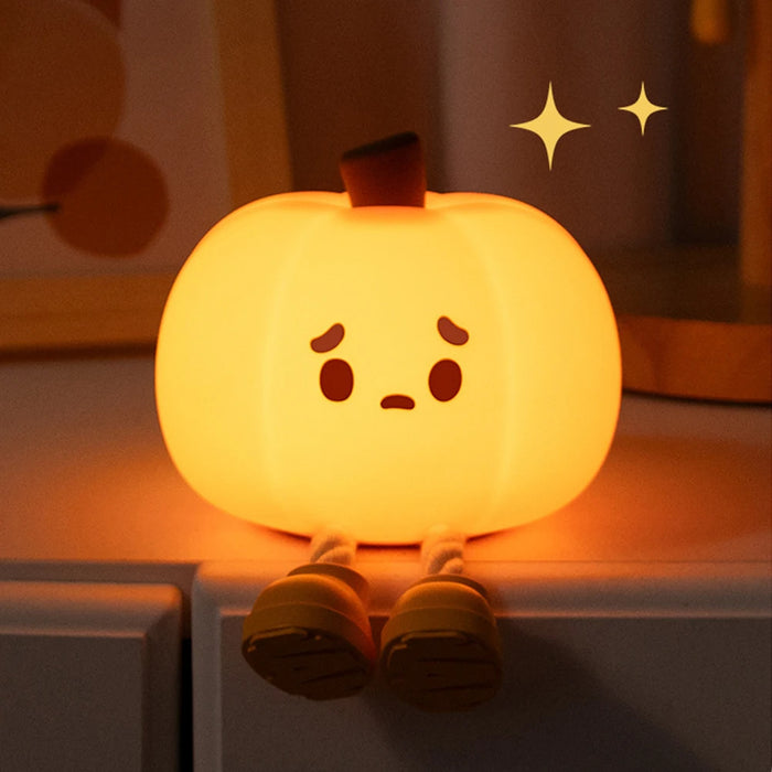 Cute Pumpkin Night Light