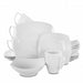 Zen Buffetware 16 piece Square Dinnerware Set - Home Traders Sources