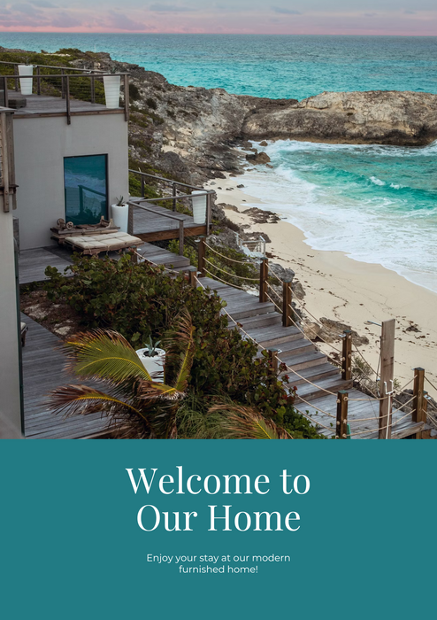 Airbnb Welcome Guide - Fully Editable