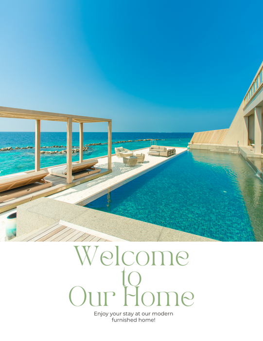 Airbnb Welcome Guide - Fully Editable