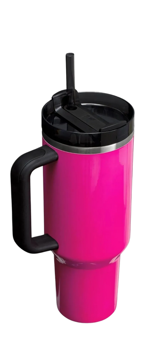 Stanley Quencher Tumbler with Lid - Electric Pink