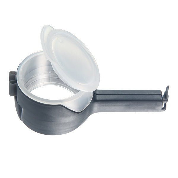 Sealing Clip With Noozle Snack Dispenser