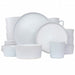 Elama Luxmatte White 20 Piece Dinnerware Set - Home Traders Sources