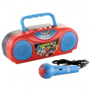 Power Rangers Portable FM Radio Karaoke Kit with Microphone - Home Traders Sources