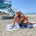 100% Organic Cotton Sunset Beach Towels - Home Traders Sources