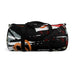 Duffel Bags, Black Red And Gray Abstract Style Bag - Home Traders Sources