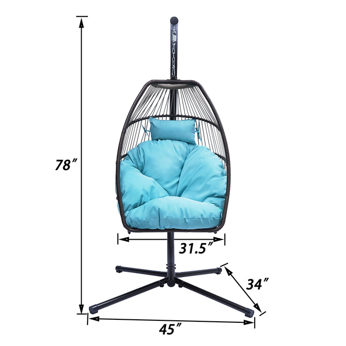 Hanging Egg Swing Chair with Stand - Home Traders Sources