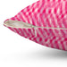 Happy Pink Square Pillow - 4 Sizes - Home Traders Sources