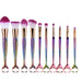 Cosmetic Brushes Blending Colorful Amazing Set - Home Traders Sources