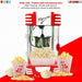 Commercial Popcorn Machine Also used in Home;  Party;  Movie Theater Style 8 oz. Ounce Antique 300 Watts Big Grande Size 5 Core-POP-850 - Home Traders Sources