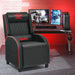 Massage Gaming Recliner Chair with Headrest and Adjustable Backrest - Home Traders Sources