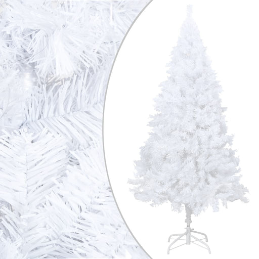 Artificial Christmas Tree with LEDs&Ball Set White 94.5" - Home Traders Sources