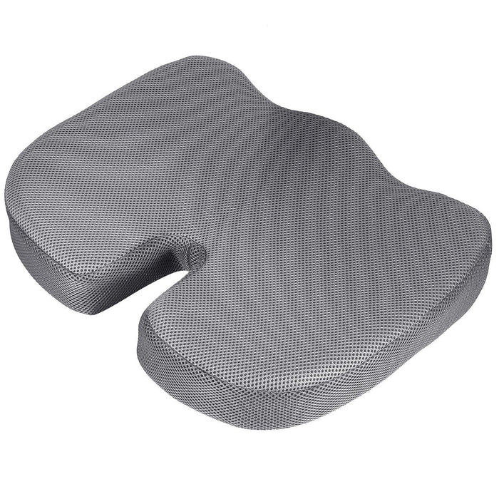 Seat Cushion Coccyx Orthopedic Memory Foam Cushion Tailbone Hip Support Chair Pillow for Office Car Seat - Home Traders Sources