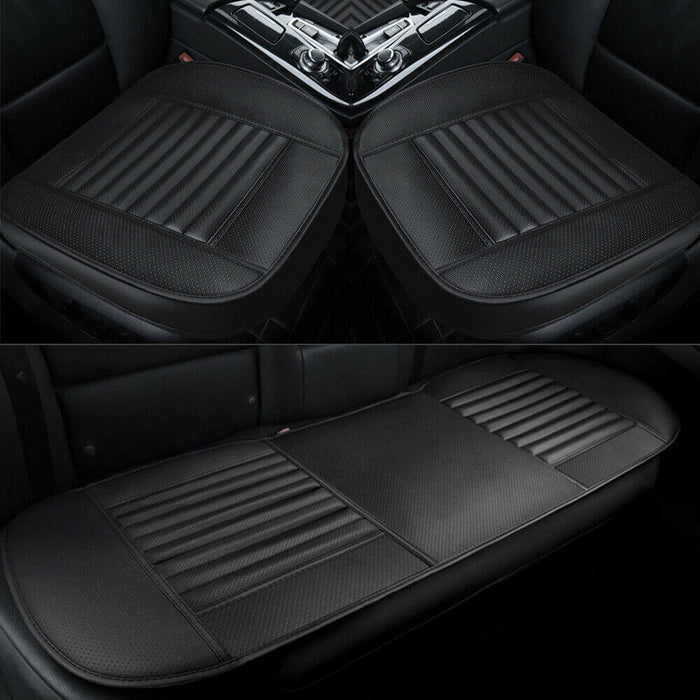 Car Front Rear Seat Cushion, Full Surround w/ Bamboo Charcoal - Home Traders Sources