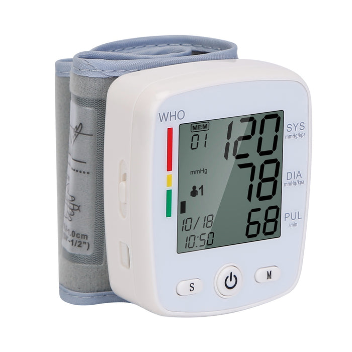 Blood Pressure Monitor Wrist Digital Tester - Home Traders Sources