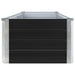 Garden Raised Bed Galvanized Steel 126"x15.7"x17.7" Anthracite - Home Traders Sources