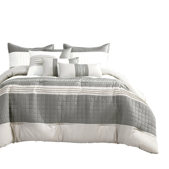 KHIANA 7PC COMFORTER SET - Home Traders Sources