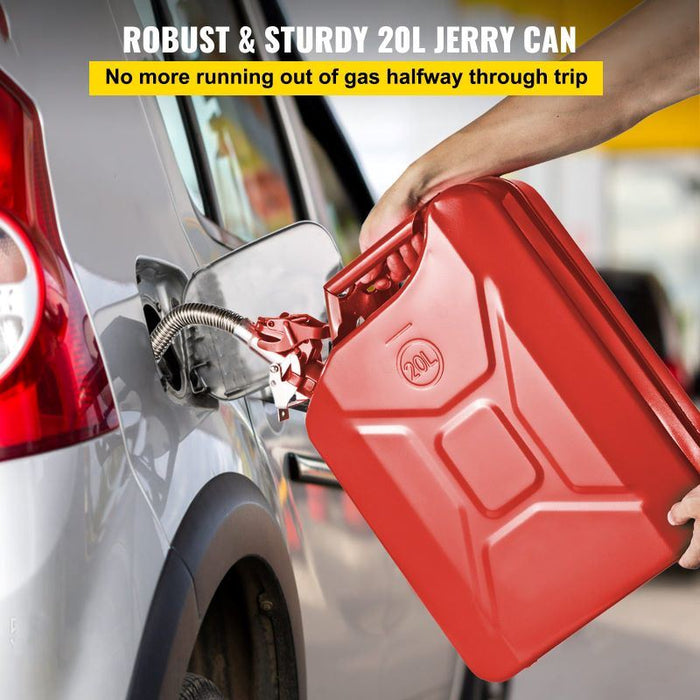 5.3 Gal / 20L Portable American Jerry Can Petrol Diesel Storage Can - Home Traders Sources