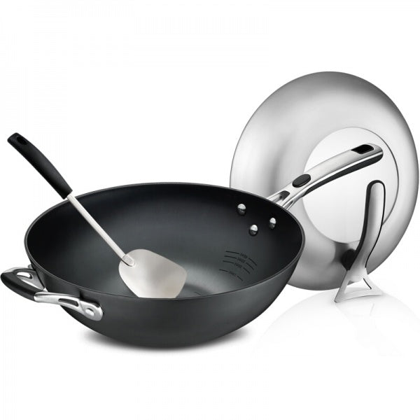 Cast Iron Can Not Rust, Uncoated Wok, Wear-Resistant And Scratch-Resistant - Home Traders Sources