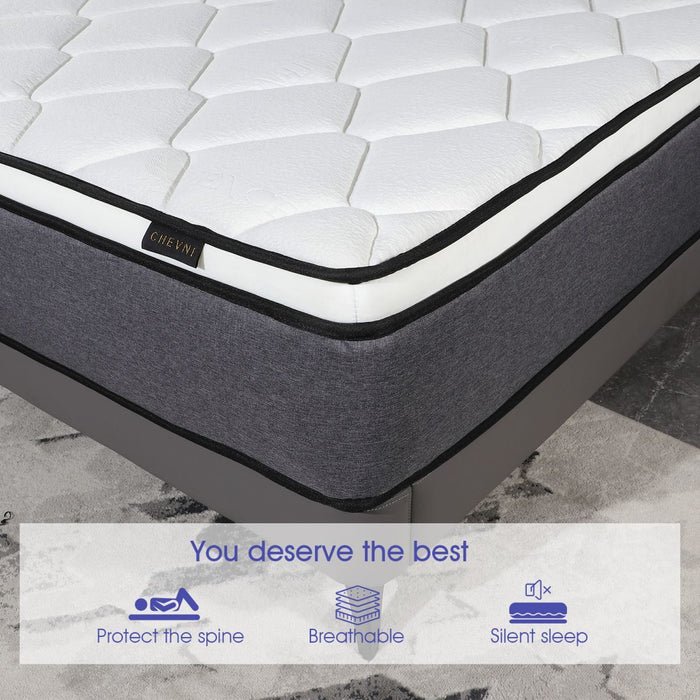 Mattress 10 Inch black and white - Home Traders Sources