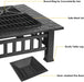 Upland 32inch Charcoal Fire Pit with Cover - Home Traders Sources