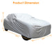 189x69x47in Full Car Cover All Weather UV Protection - Home Traders Sources