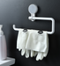 Kitchen Paper Towel Rack Wall-mounted Paper Rack Hanging Shelf Cling Film Bag Storage Rag Rack Roll Paper Rack Without Punching - Home Traders Sources