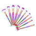 Cosmetic Brushes Blending Colorful Amazing Set - Home Traders Sources