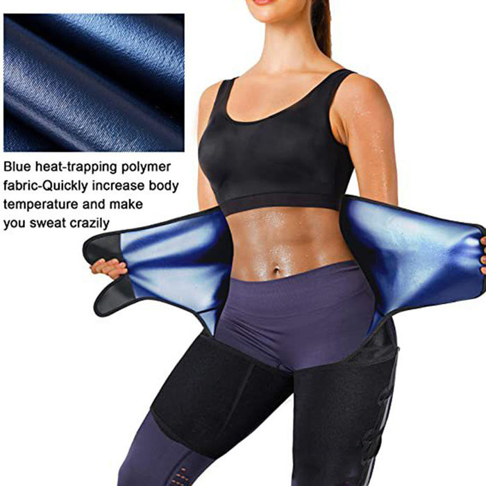 3 in 1 Waist Trimmers for Women Workout Sweat Waist Trainer Body Shaper - Home Traders Sources