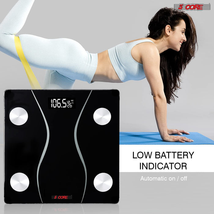 Rechargeable Digital Scale for Body Weight, - Home Traders Sources