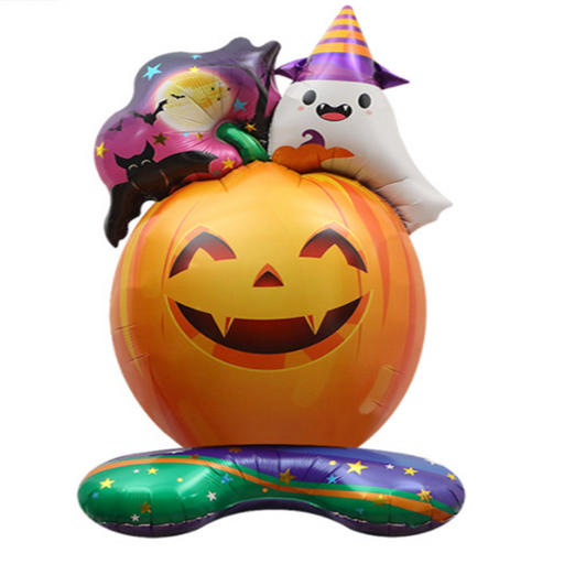 Halloween Foil Balloons 3D Standing Halloween Balloons for Kids - Home Traders Sources