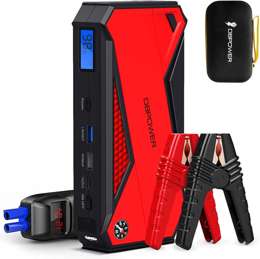 DBPOWER Car Jump Starter, 1600A Peak 18000mAh - Home Traders Sources