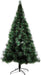 8' Classic Pine Artificial Christmas Tree with Solid Metal Stand with Golden Highlights - Home Traders Sources